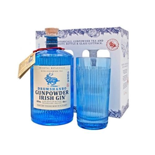 Drumshanbo Gunpowder Irish Gin Gift Pack, 70cl
